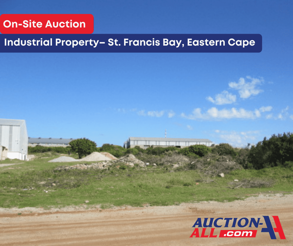 Kouga Municipality Vacant Industrial Property On Auction – St. Francis Bay, Eastern Cape